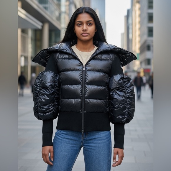 Snowman New York Bubble Down Puffer Jacket “Black” - Picture 14 of 14